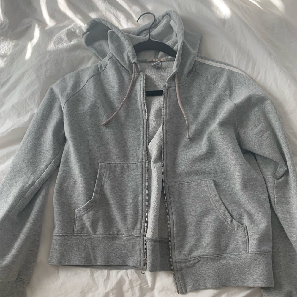Gap Gray Zip-Up Hoodie